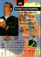 1993 Stadium Club Todd Van Poppel #48