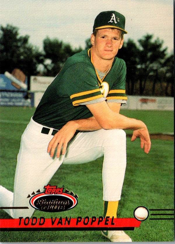 1993 Stadium Club Todd Van Poppel #48