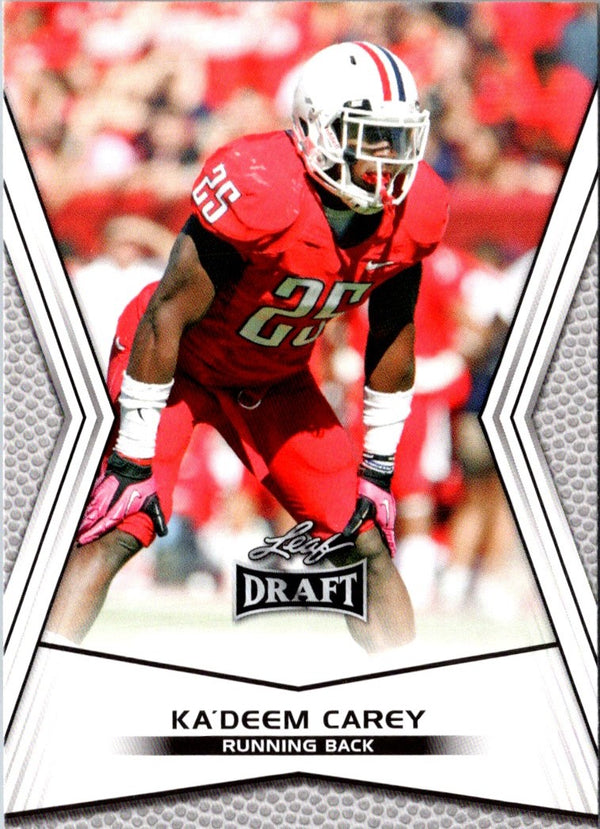 2014 Leaf Draft Ka'Deem Carey #32