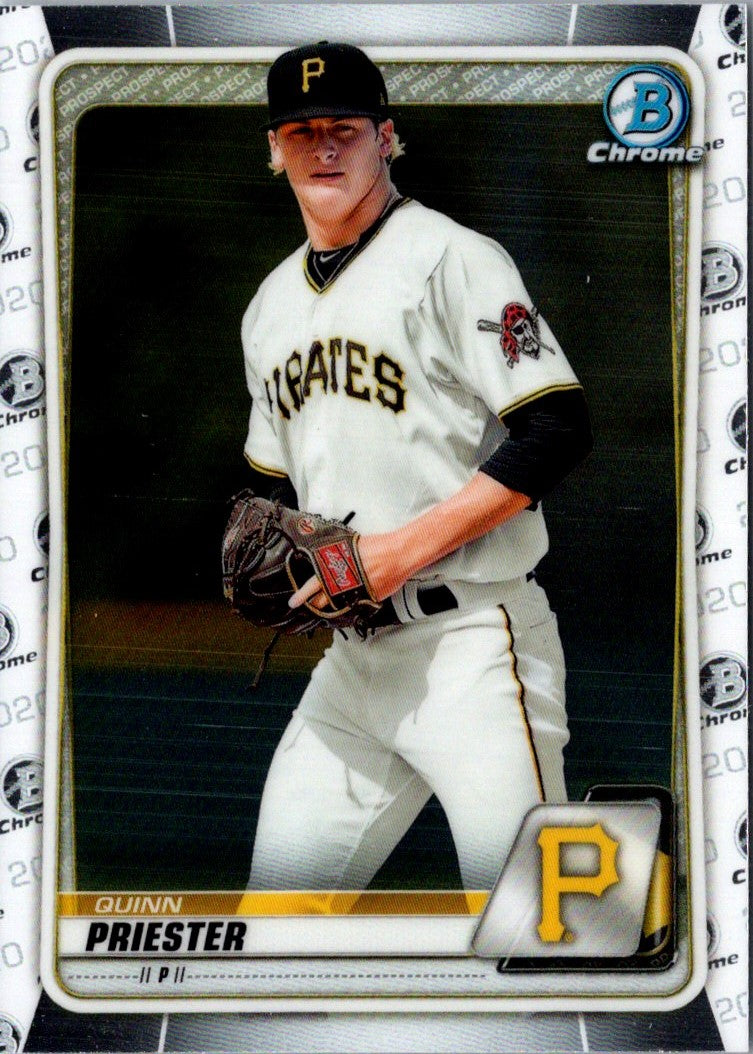 2020 Bowman Chrome Prospects Quinn Priester