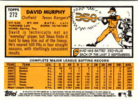 2012 Topps Heritage David Murphy #272