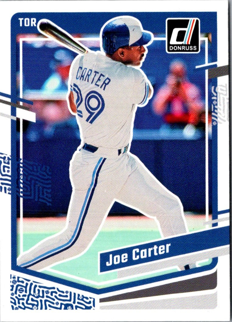 2023 Donruss Holo Blue Joe Carter