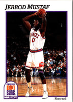 1991 Hoops Jerrod Mustaf #420 Rookie