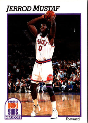 1991 Hoops Jerrod Mustaf #420 Rookie