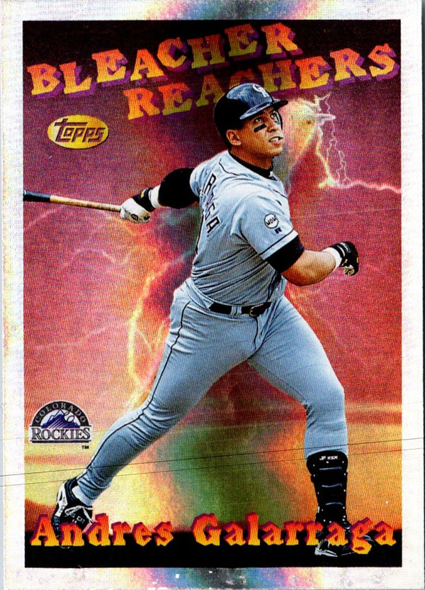 1997 Score Colorado Rockies Andres Galarraga #6