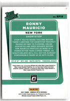2021 Donruss Optic Rated Prospect Ronny Mauricio #RP19