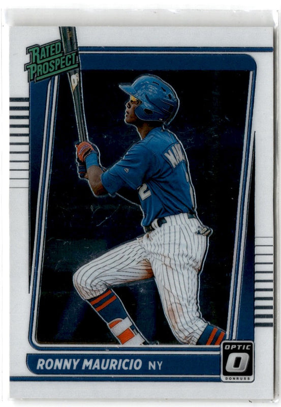 2021 Donruss Optic Rated Prospect Ronny Mauricio #RP19