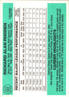 1984 Donruss Rick Rhoden #552