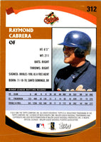 2002 Topps Limited Raymond Cabrera #312