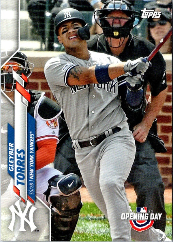 2020 Topps Opening Day Edition Gleyber Torres #186