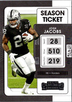 2021 Panini Contenders Josh Jacobs #59