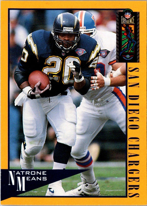 1995 Classic NFL Experience Super Bowl XXIX Natrone Means #7