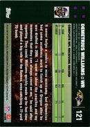 2007 Topps Demetrius Williams