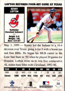 2000 Pacific Private Stock Kenny Lofton