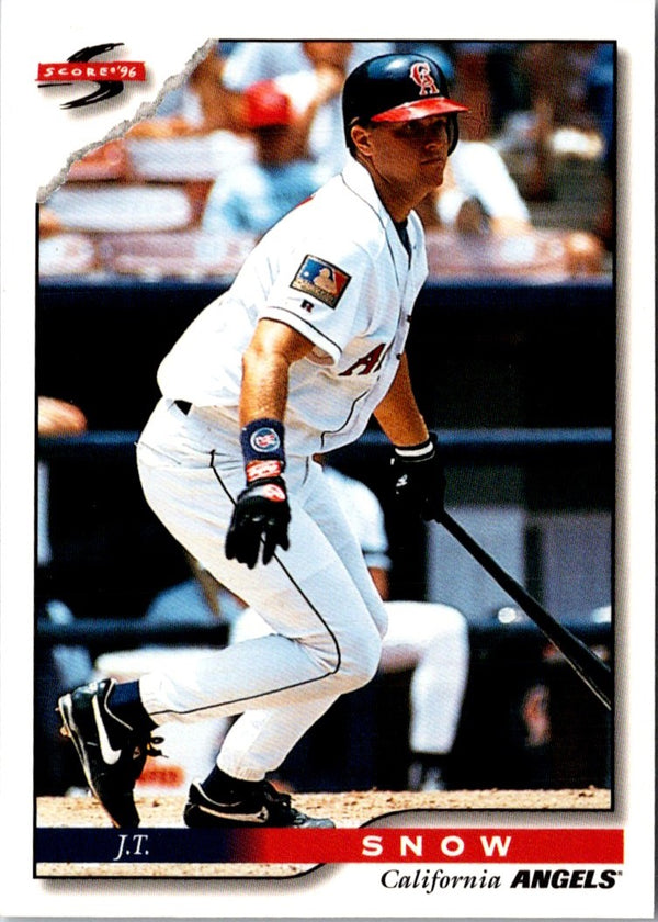1996 Score J.T. Snow #23