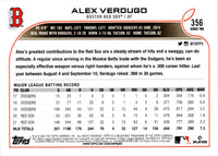 2022 Topps Alex Verdugo #356