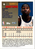 1997 Topps Chrome Refractors Darrell Armstrong #10