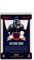 2014 Panini Rookies & Stars Crusade Blue Victor Cruz #25