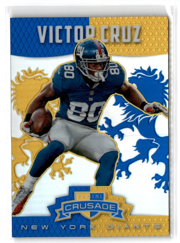 2014 Panini Rookies & Stars Crusade Blue Victor Cruz #25