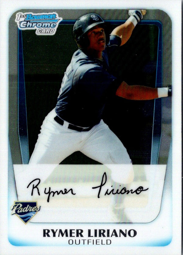 2011 Bowman Chrome Prospect Rymer Liriano #BCP101