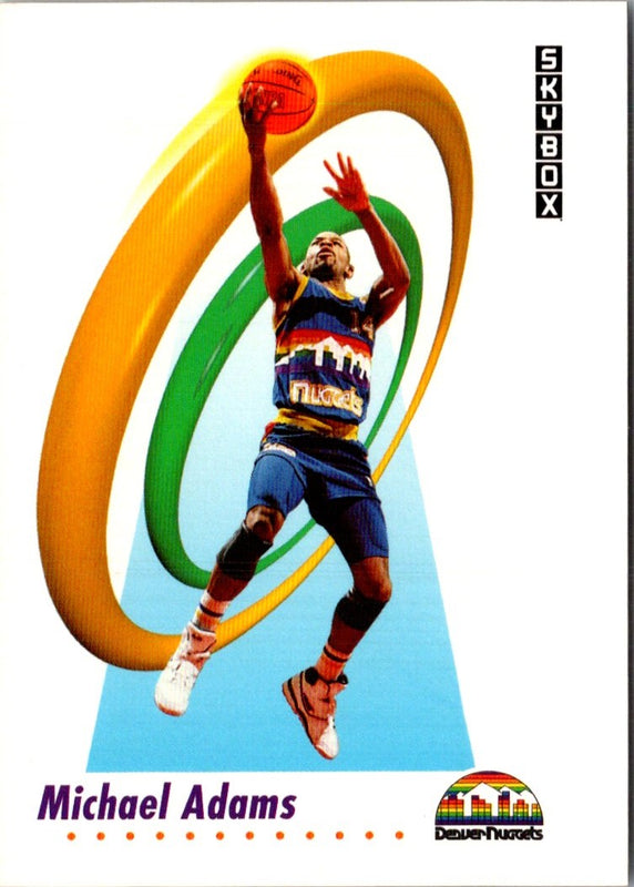 1991 SkyBox Michael Adams #67