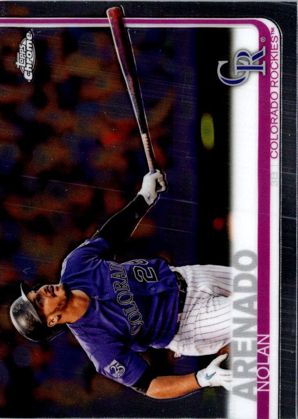 2019 Topps Chrome Nolan Arenado #124