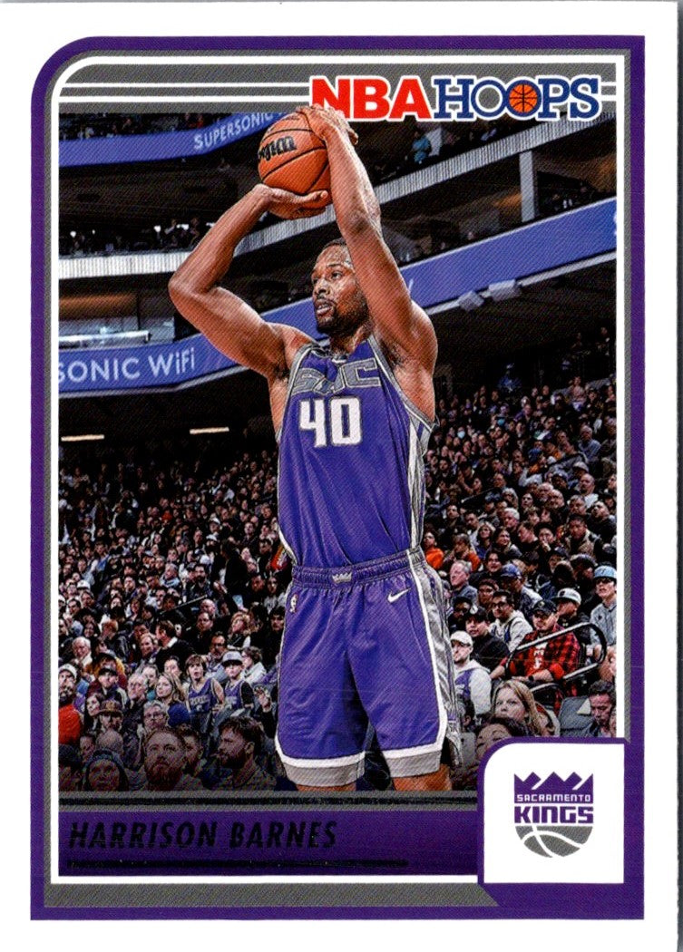 2023 Hoops Purple Harrison Barnes