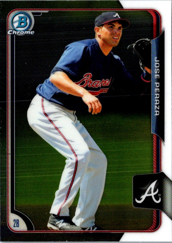 2015 Bowman Chrome Prospects Jose Peraza #BCP80