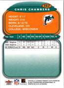 2003 Ultra Chris Chambers