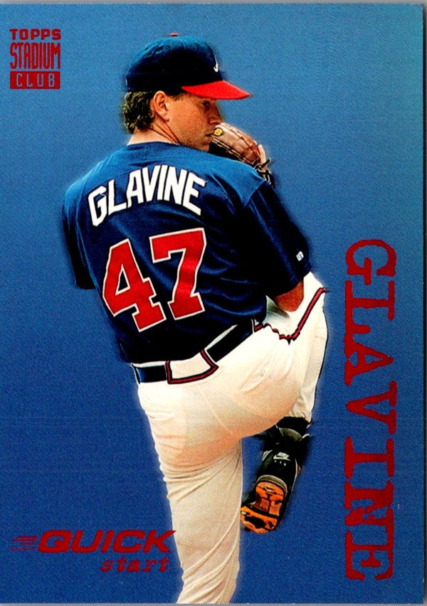 1994 Stadium Club First Day Issue Tom Glavine #538