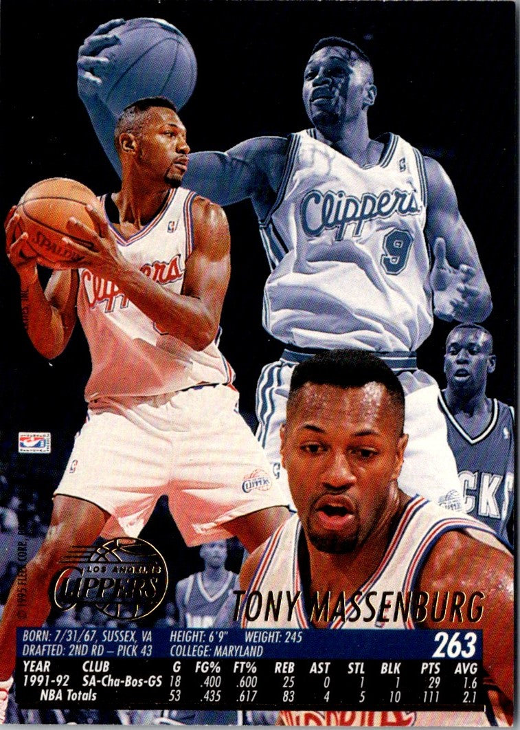 1994 Ultra Tony Massenburg