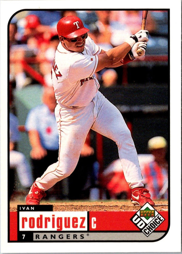 1999 UD Choice Ivan Rodriguez #149