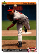 1992 Upper Deck Gold Hologram Tom Glavine