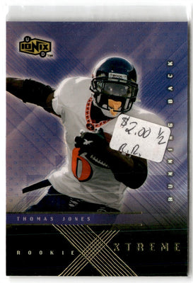 2001 Upper Deck Super Bowl XXXV Black Diamond Thomas Jones #4