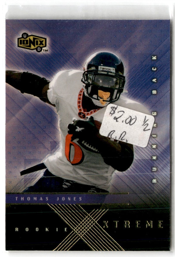 2001 Upper Deck Super Bowl XXXV Black Diamond Thomas Jones #4