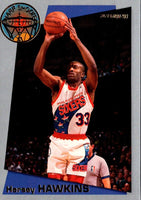1992 Fleer Sharpshooters Hersey Hawkins #9