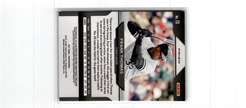 2021 Panini Prizm Frank Thomas