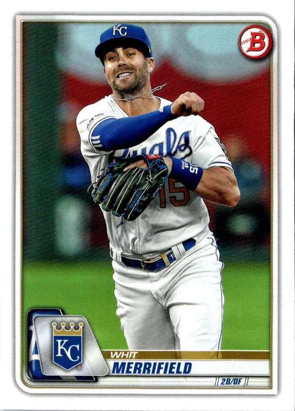 2020 Bowman Whit Merrifield #49