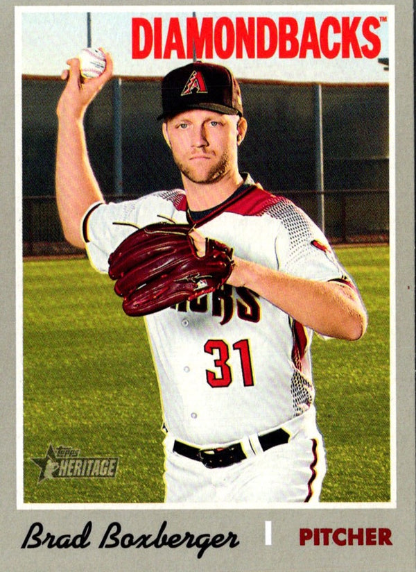 2019 Topps Heritage Brad Boxberger #268