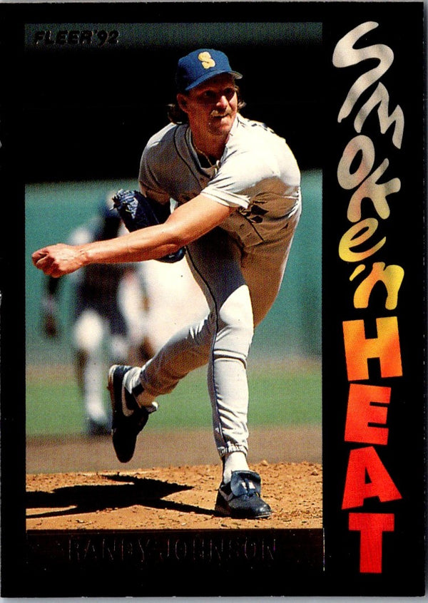 1992 Fleer Smoke 'N Heat Randy Johnson #11