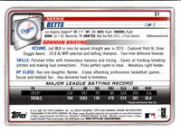 2020 Bowman Chrome Mookie Betts #31