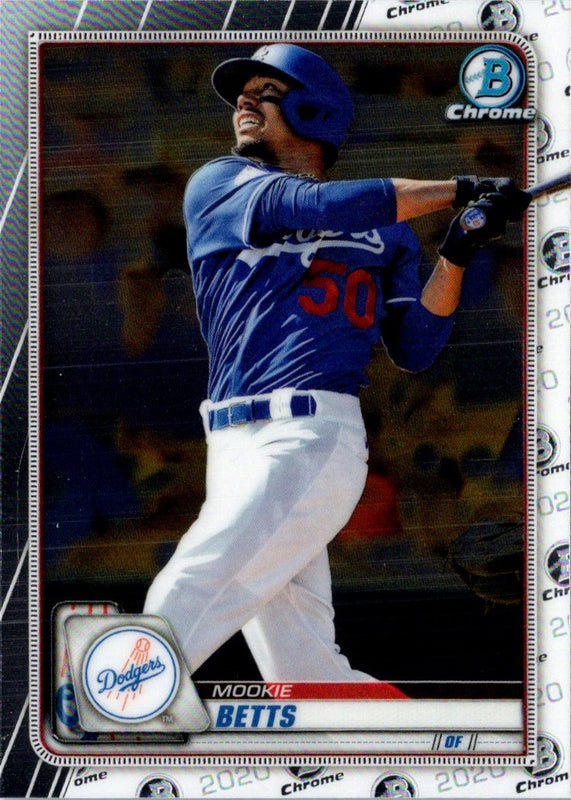 2020 Bowman Chrome Mookie Betts #31