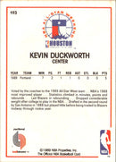 1989 Hoops Kevin Duckworth