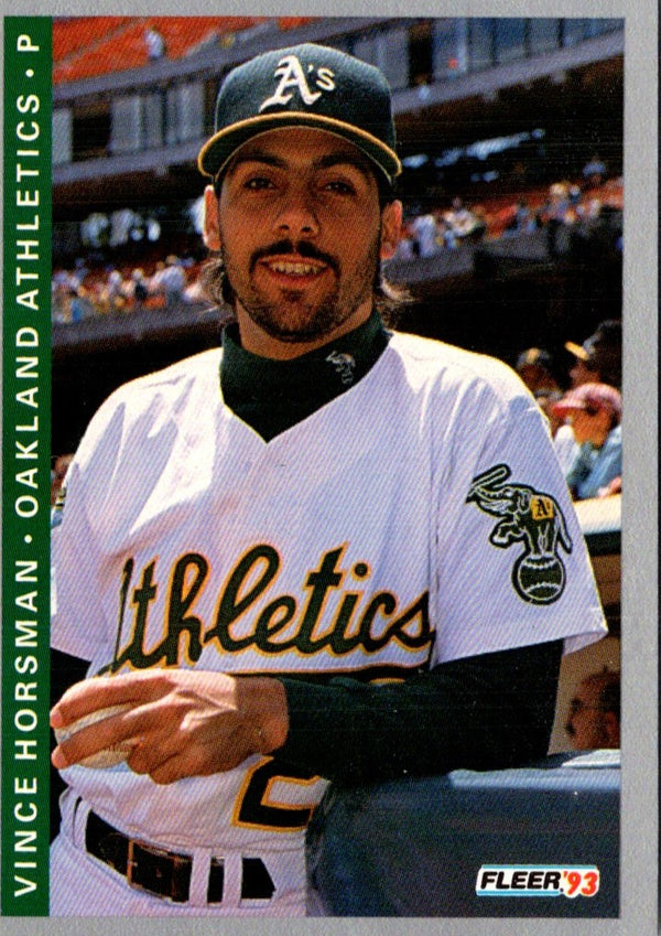 1993 Fleer Vince Horsman #295