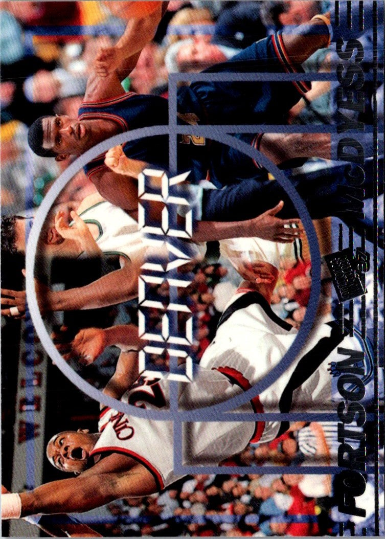 1997 Press Pass Double Threat Blue Danny Fortson/Antonio McDyess