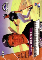1993 Ultra Danny Sheaffer #358 Rookie