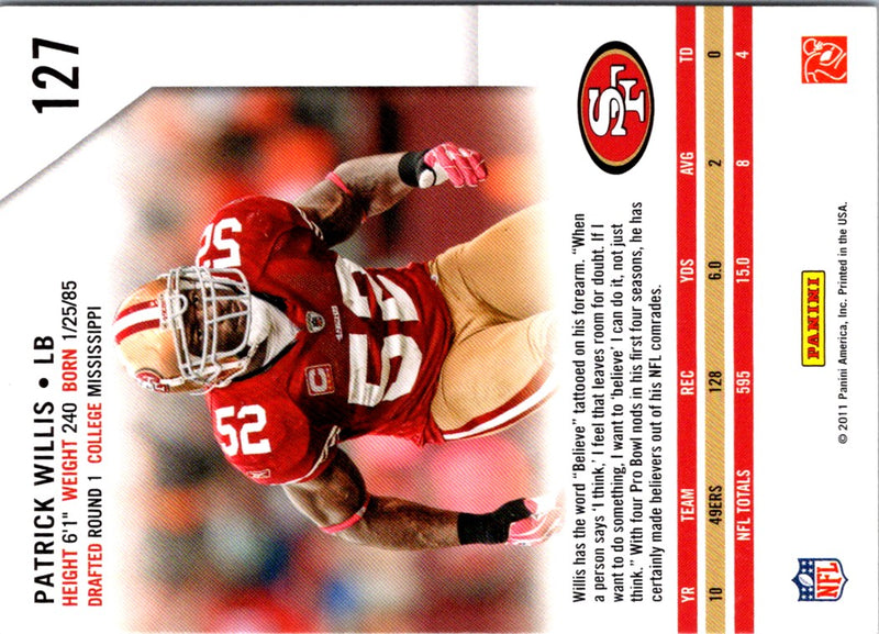 2011 Panini Patrick Willis