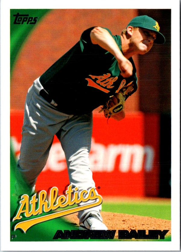 2010 Topps Andrew Bailey #186