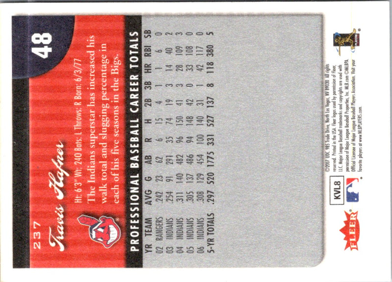 2005 UD Origins Travis Hafner