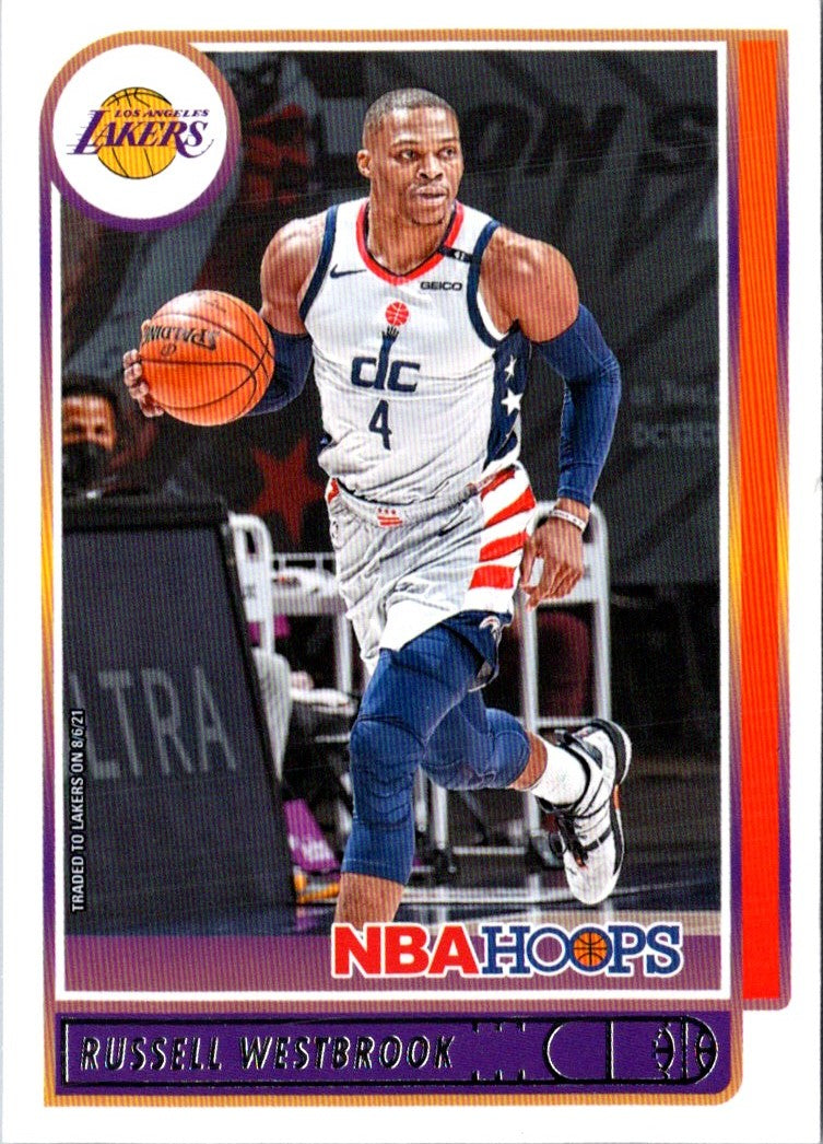 2021 Hoops Red Backs Russell Westbrook